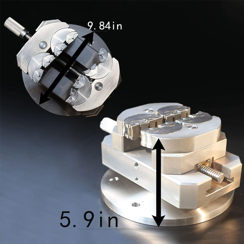 FORGEAXIS™ STAINLESS FRACTAL VISE